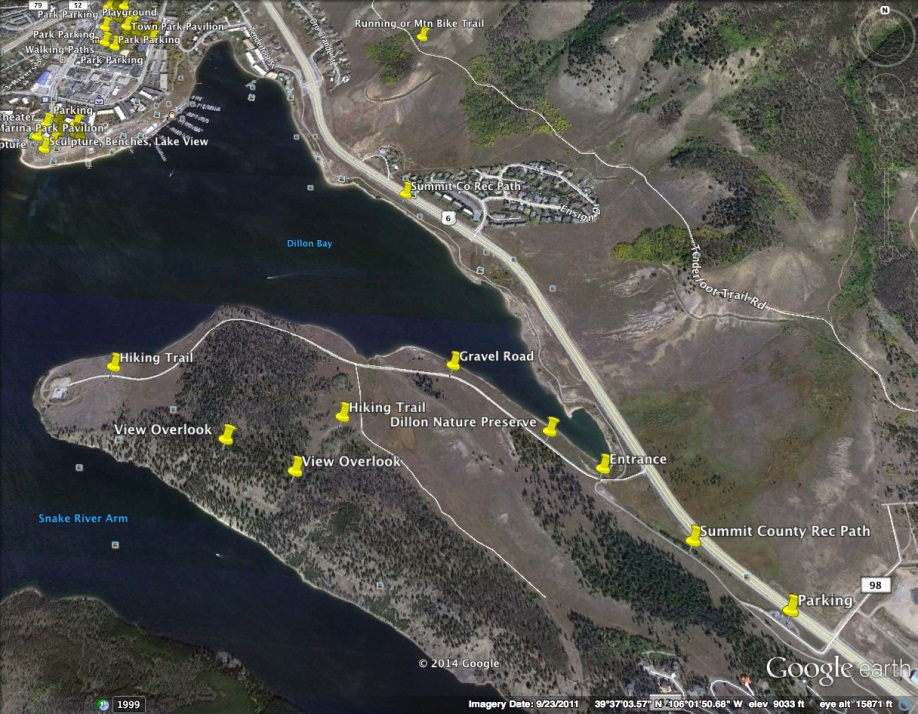 nature preserve google earth