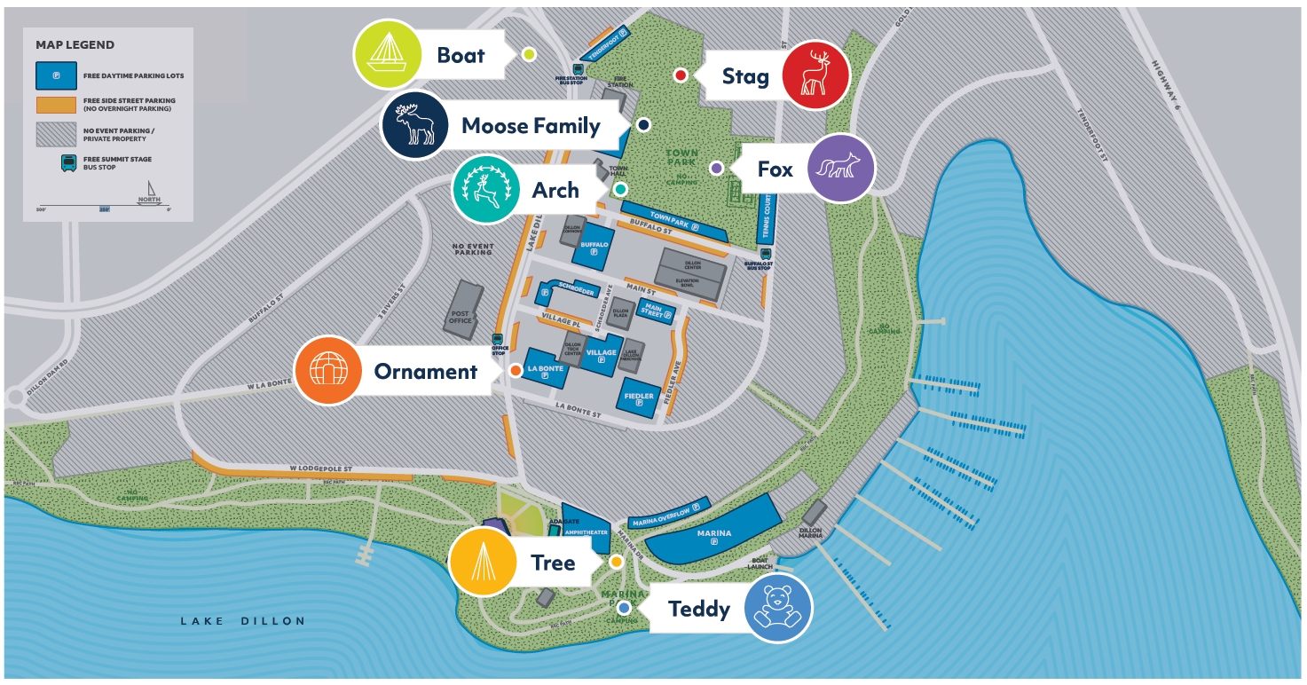 Map showing the event location with marked routes and nearby landmarks for easy navigation